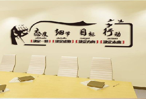 小金企业文化墙主要展示什么？