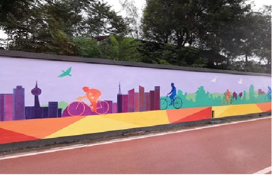 小金墙体彩绘-围墙