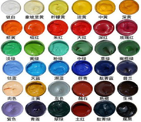 小金墙绘颜色的选择有讲究。