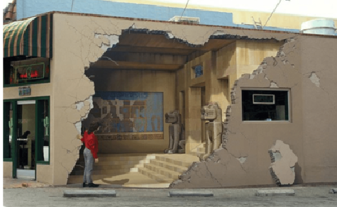 小金判断手绘墙好坏的标准。