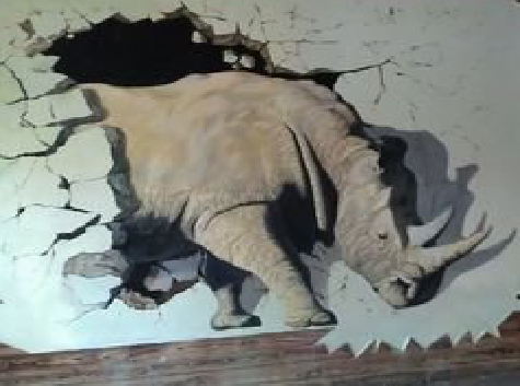 小金在墙绘中，如何绘制3D效果？